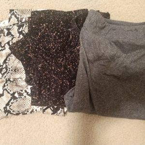 Lot of 3 soft leggings